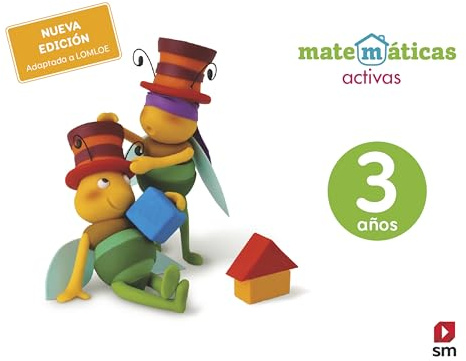 Matemáticas activas. 3 años (EDUCACION INFANTIL)