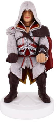 Cableguys Assassin's Creed Ezio Controller Halter & Handy Ständer - Gaming Zubehör für Schreibtisch-Setup, Ständer Kompatibel mit Xbox-, PlayStation- & den meisten Standard-Controllern