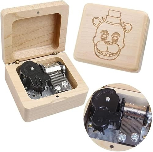 Sinzyo Music Box Vintage Wood Carved Mechanism Musical Boxs Gift For Birthday Valentine's Day Christmas Day (Toreador-Maple Wood Box)