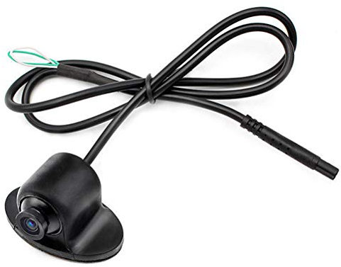 KIMISS 12V Mini-Autokamera, 360 ° Rotationskamera CCD Coms HD Nachtsicht Auto Rückfahrkamera Rückfahrkamera