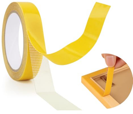 Mewtush 20mm X 20m Cinta Adhesiva Doble Cara Extrafuerte Para Alfombras, Fácil De Usar Y Sin Residuos, Ideal Para Moquetas, Suelos, Escaleras Y Tejidos, Uso Interior Y Exterior Con Gran Adherencia