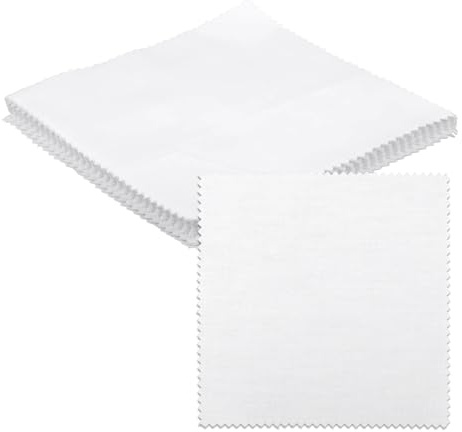 50uds Cuadros de Tela de Algodón, 12,7x12,7cm Paquete Cuadrados Precortados
