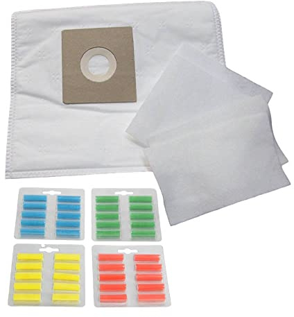 JaTop 10 Staubsaugerbeutel inkl. Duft kompatibel mit Swirl Y50 / Y 50, geeignet für Beko BKS 1015,2016,2018 (607_10 + 10x Waldduft)