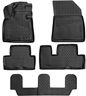 Element 3D Gummimatten Passgenaue Fußmatten Citroen C4 Spacetourer 2018-5tlg