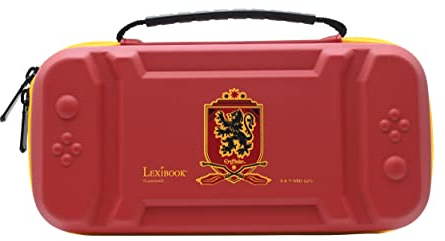 Lexibook Lexibook-MFA62HP Harry Potter Custodia Protettiva per Console e Accessori, Antiurto, Rosso