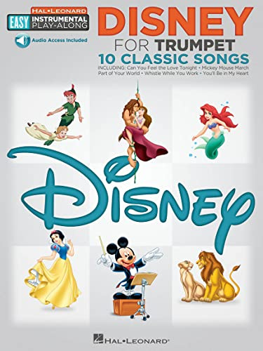 DISNEY - TRUMPET TROMPETTE +ENREGISTREMENTS ONLINE: Easy Instrumental Play-Along - Trumpet