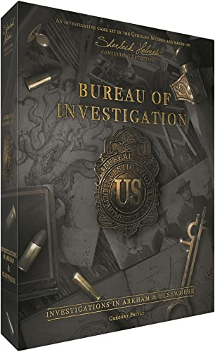Space Cowboys Bureau of Investigation: Sherlock Holmes Beratender Detektiv, Brettspiel, ab 14 Jahren, 1–8 Spieler, 90 Minuten Spieldauer