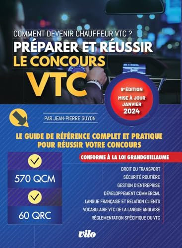 VTC 2024: Le guide de référence complet et pratique pour réussir votre concours