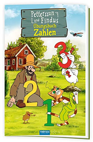 Trötsch Pettersson und Findus Zahlen Übungsbuch: Übungsbuch Vorschulbuch Beschäftigungsbuch