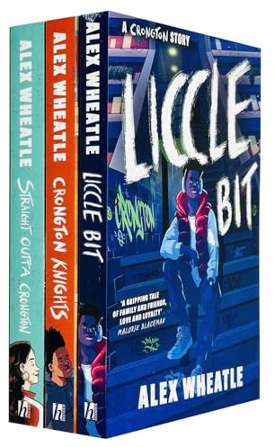 Alex Wheatle Collection 3 Books Set (Liccle Bit, Crongton Knights, Straight Outta Crongton)