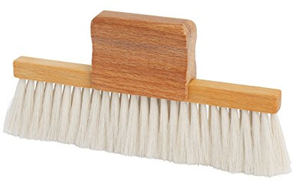 Redecker Goat Hair Table Brush with Oiled Beechwood Handle, 5-3/4 x 3-Inches