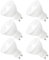 ENUOTEK Dimmbare GU10 LED Spot Strahler Glühbirnen Leuchtmittel Lampen GU10 LED 7W Kaltweiß 5000K AC185~265V Strahlwinkel 38° Ersetzen 60W Halogenlampe, 6er Pack