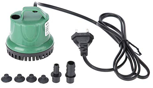 Tnfeeon Pompa dell'Acqua dell'acquario, Pompa dell'Acqua sommergibile Ultra silenziosa per Acquario Serbatoio dei Pesci Idroponica Acquaponica Fontane Stagni