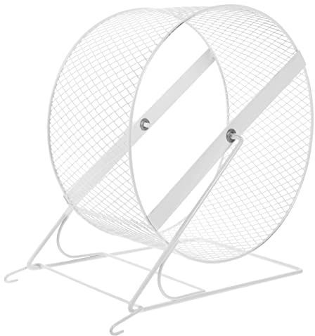 UKCOCO Leises Hamsterrad-Spielzeug Für Die Bewegung Von Haustieren Eisenstange Haustierspielzeug Rattenrad Lustiges Hamster-übungsrad Laufspielzeug