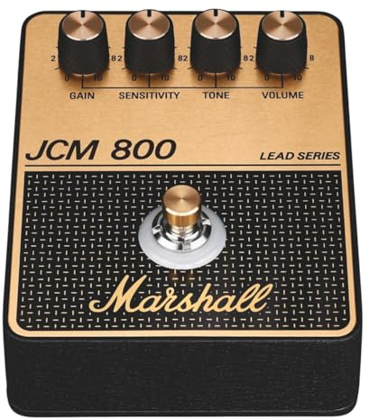 Marshall JCM800 Amp Series Pedal de distorsión y Overdrive para Guitarra