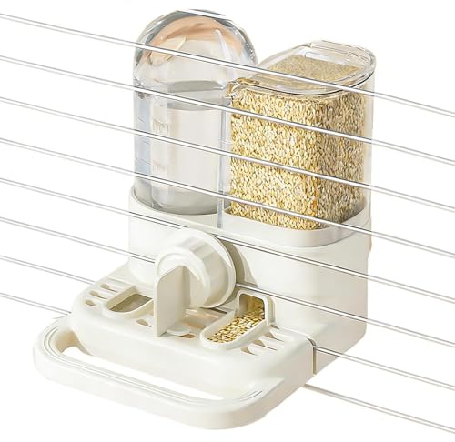 Bebedero para Jaula de Aves,Botella de Agua Automática Antigoteo con Pértica,Dispensador de Agua para Loros | para Pinzones, Canarios, Periquitos, Cotorras, Interior y Exterior