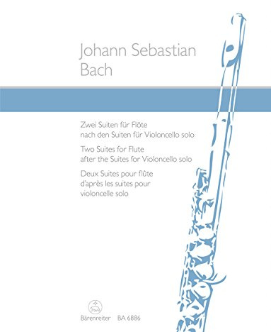 Zwei Suiten für Flöte (nach den Suiten für Violoncello solo BWV 1007, 1009). Reihe Solissimo. Spielpartitur
