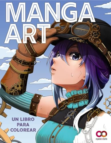 Manga Art: Un libro para colorear (ESPACIO DE DISEÑO)