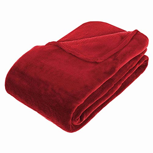 Univers décor Mikrofiberfilt 180 x 230 cm Atmosphera (röd, mikrofiberfilt 180 x 230 cm)