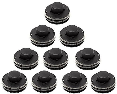 Fadenspule Trimmerspule passend für den Grizzly Tools Akku Rasentrimmer CT2000 Sense Freischneider Akku Trimmer Rasen Kantenschneider (10 Stück)