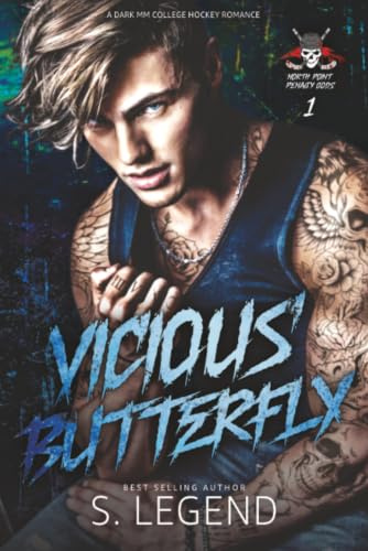 Vicious Butterfly: A Dark MM College Hockey Romance
