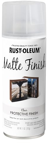 Rust-Oleum 267028 Specialty Matte Finish Spray, 11 oz, Clear