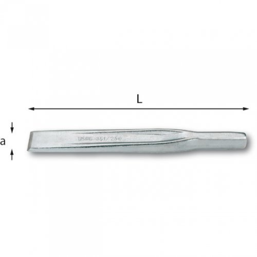 USAG 351 - Scalpello nervato 351002