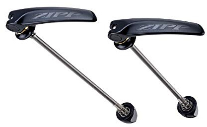 Zipp Tangente QR-S Stainless Steel Black With Silver Logo, 100mm/130mm Pair For Road Wheels