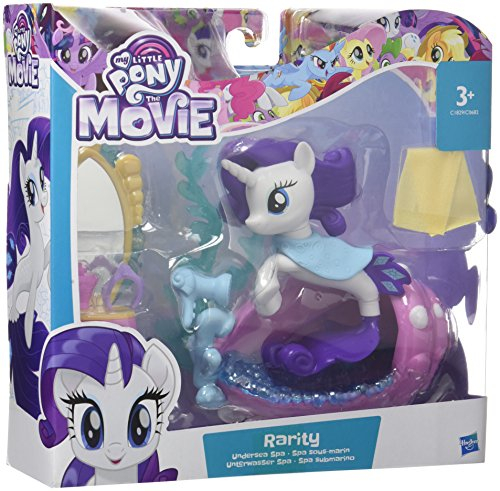 Hasbro My Little Pony C1829ES0 Movie Unterwasser Spielset Rarity