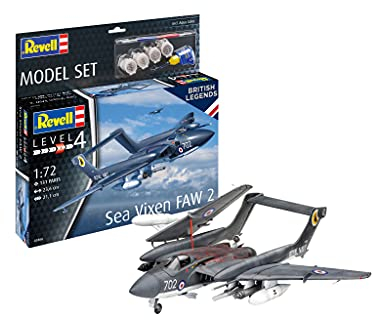 Revell 63866 Sea Vixen FAW 2 70th Anniversary Model Set 1:72 Scale 63866-Sea Modellset