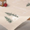 Duftin Stickset Vorgedruckt - Tischdecke 72x72 cm WINTERWALD VERSTECK - DIY Bastelset Erwachsene zum Sticken MIT Stickvorlage & Sticknadel und Stickgarn