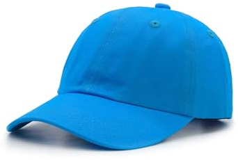 Stymora Enfant Casquette de Baseball, 100% Coton Respirante, 2-6 Ans Garçon Fille, Réglable Anti Soleil Casquettes pour Ete Extérieur Sport Bleu Ciel