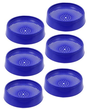 SOIMISS 6 Pezzi Ciotole per Nidificazione Piccioni in Plastica Resistenti per Cova e Allevamento Uccelli Nidi per Gabbie di Piccioni Riutilizzabili per Riproduzione Forniture per Allevatori