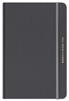 Full Focus Gray Linen Planner by Michael Hyatt - The #1 Daily Planner to Increase Focus, Eliminate Overwhelm, and Achieve Your Biggest Goals - Hardcover