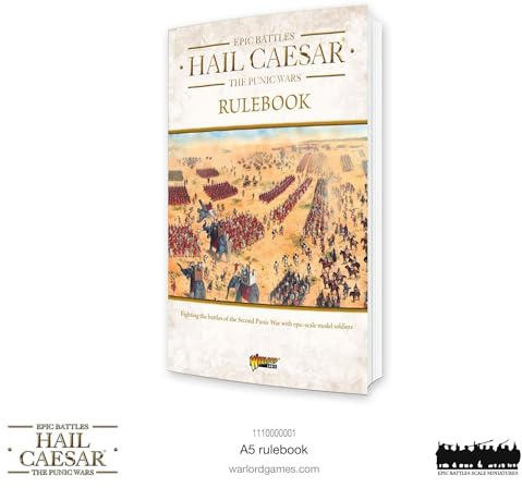 RULEBOOK Warlord Games Hail Caesar Epic Battles