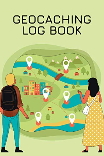Geocaching Log Book: Geocacher Notebook with Blank Pages to Write In - Geocache Finds and Adventures Supplies - Geocaching Log Sheets