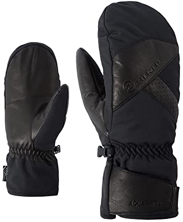Ziener Herren GETTERO Ski-Fäustling/Wintersport | wasserdicht, atmungsaktiv, alpine wool, black, 9