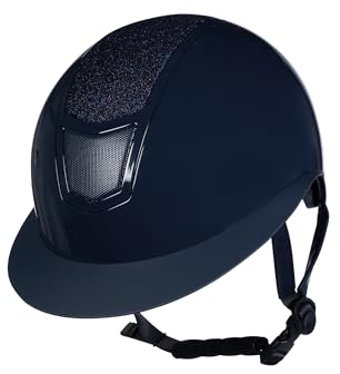 HKM Shiny Diamond Reithelm Dunkelblau S