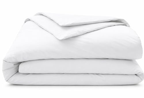 OrganicTextiles 100% Organic Cotton Crib Duvet Cover (Standard Crib, White) | 350 Thread Count | Comfortable Cotton Duvet Cover for Babies, Kids, Toddler, Infant | Lightweight and Softest