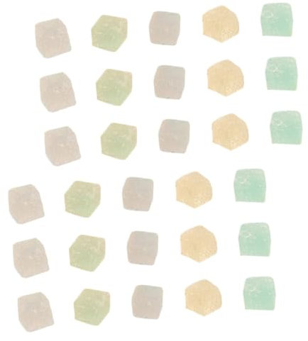 TOYANDONA 30st Spielzeug Aus Mochi-Spielzeug Süßigkeiten-bastelzubehör DIY Handwerk Charme Handyhülle- DIY Basteldeko Spielzeug, Das Im Dunkeln Leuchtet Füllstoff Plastik Leuchtend