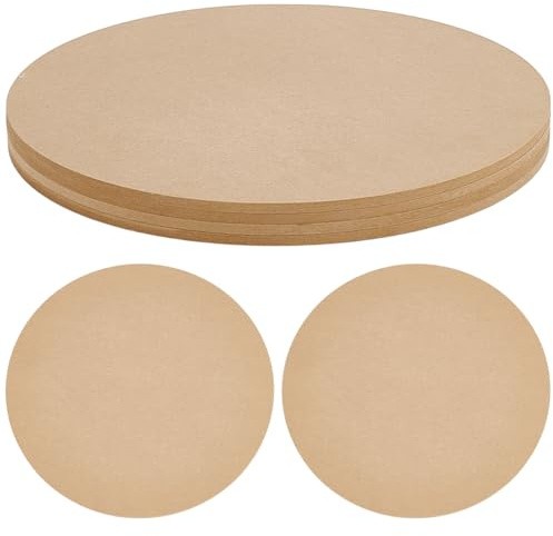 UNICRAFTALE Cirka 4 st platta runda keramikhjul rund lera kasta fladdermöss för lera hantverk konst keramik keramik keramik redskap 30 cm keramik fladdermöss för keramik hjul bärbar lera kilbräda med