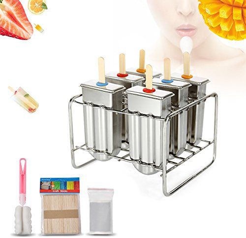 Moldes para paletas, fabricante de paletas,molde para paletas de acero inoxidable, molde para helado con soporte para palitos de acero inoxidable para hacer paletas, helados, etc.