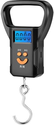 Luggage Scale, Portable Luggage Weighing Scale with Extra Wide Handle, 4 Unit Conversions, Lcd Display (Batteries Not Included)