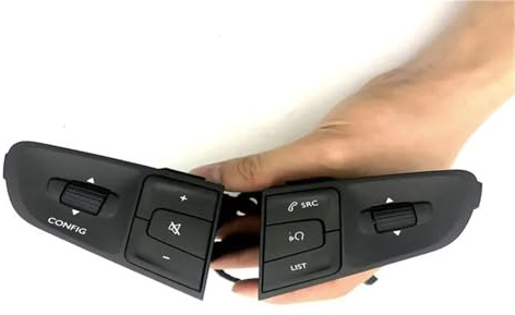 Bil Multifunktionell Ratt Knappar För Peugeot 408 508 C3XR Ratt Multifunktionsknapp Nyckelströmbrytare(B)