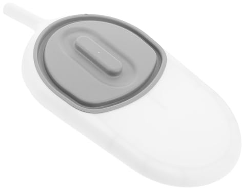 Hohopeti Orinal para Personas Mayores Fabricado en Plástico Resistente con Diseño Inclinado y Mango Largo Fácil de Usar en Cama y Previene Derrames para Cuidado Hogar
