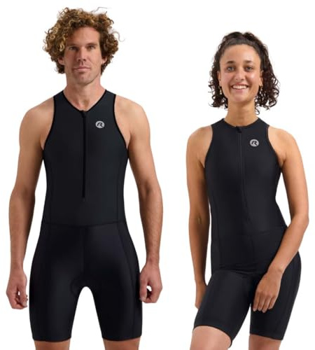 Rogelli Trisuit Hombre Mujer - Traje de Triatlón Sin Mangas - Florida