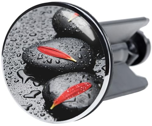 Sanilo Waschbeckenstöpsel Elegance, schöner Stöpsel für das Waschbecken, universal mit Motiv