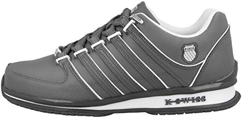 K-Swiss Herren Sneaker, Charcoal White 01235 087, 44.5 EU