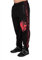 Gorilla Wear - Buffalo Old School Workout Pants - Schwarz/Rot - Bodybuilding und Fitness Bekleidung Herren Jogging Laufen bequem mit Logoaufdruck, XXL-3XL
