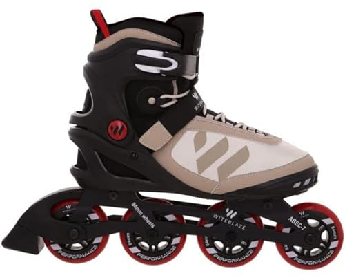 Witeblaze Sonic Alu 84 Herren Inliner Inline Skates braun braun Gr. 45